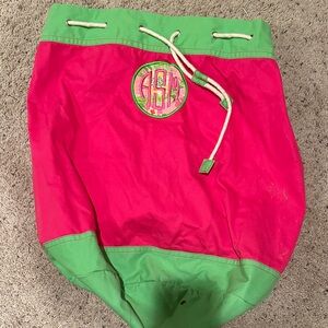 Laundry bag with Lilly Pulitzer monogram -ASM